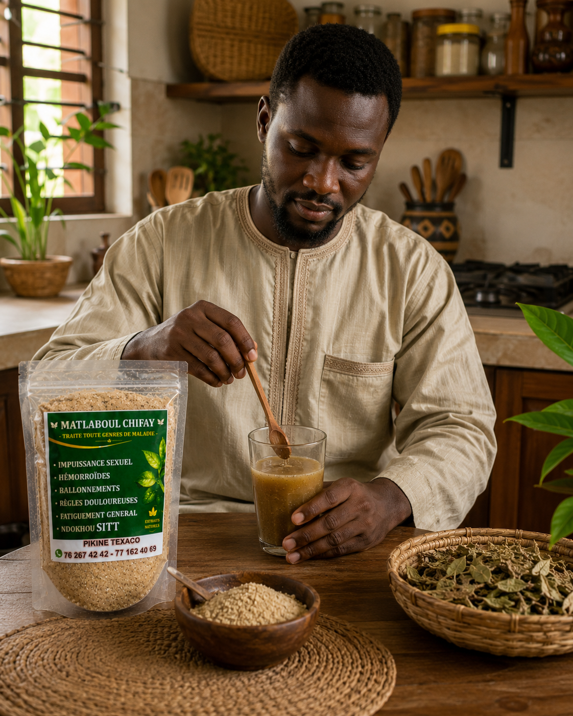 Matlaboul Chifay — Mélange Naturel de 37 Plantes