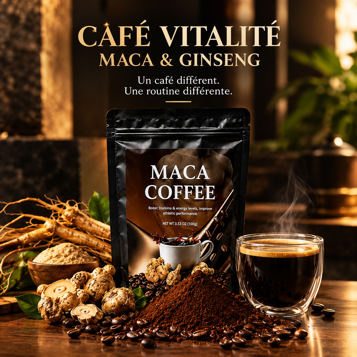 Café Vitalité Maca & Ginseng